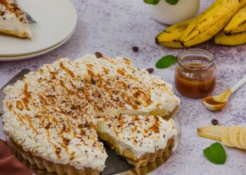 Faça um saboroso banoffee caseiro em menos de 50 minutos
