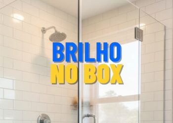 Nem vinagre, nem bicarbonato: este ingrediente limpa o box e evita manchas