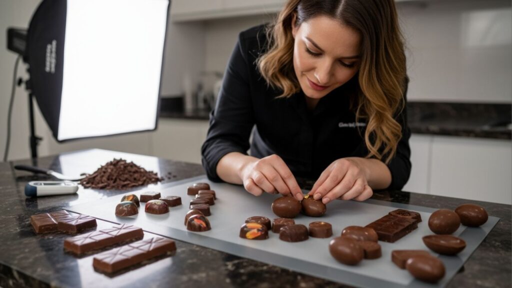 Temperagem de chocolate: a técnica que garante brilho e consistência ao chocolate