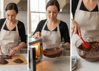 Temperagem de chocolate: a técnica que garante brilho e consistência ao chocolate