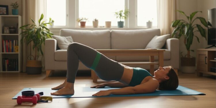 3 exercícios para aumentar e definir os glúteos em casa