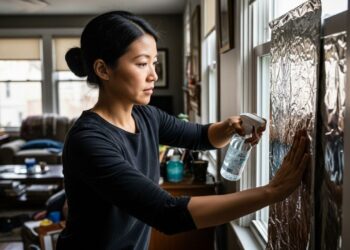 Faça uma cortina blecaute com papel alumínio de forma econômica e eficaz