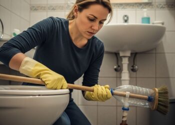 Desentupa sua privada de maneira fácil e eficaz com esta técnica