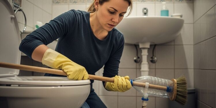 Desentupa sua privada de maneira fácil e eficaz com esta técnica