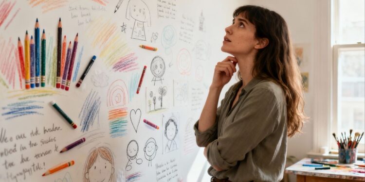 Limpe sua parede manchada de caneta e lápis com esse método infalível