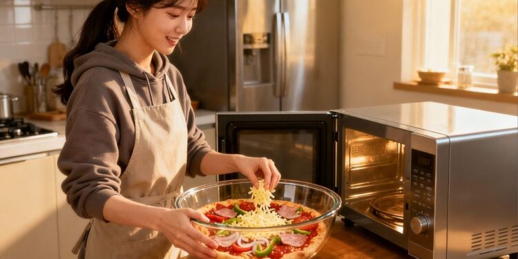 Esta pizza no pote além de saborosa é rápida e prática