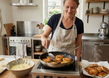 Faça um cremoso Aligot empanado e frito caseiro de forma rápida e sem dificuldade