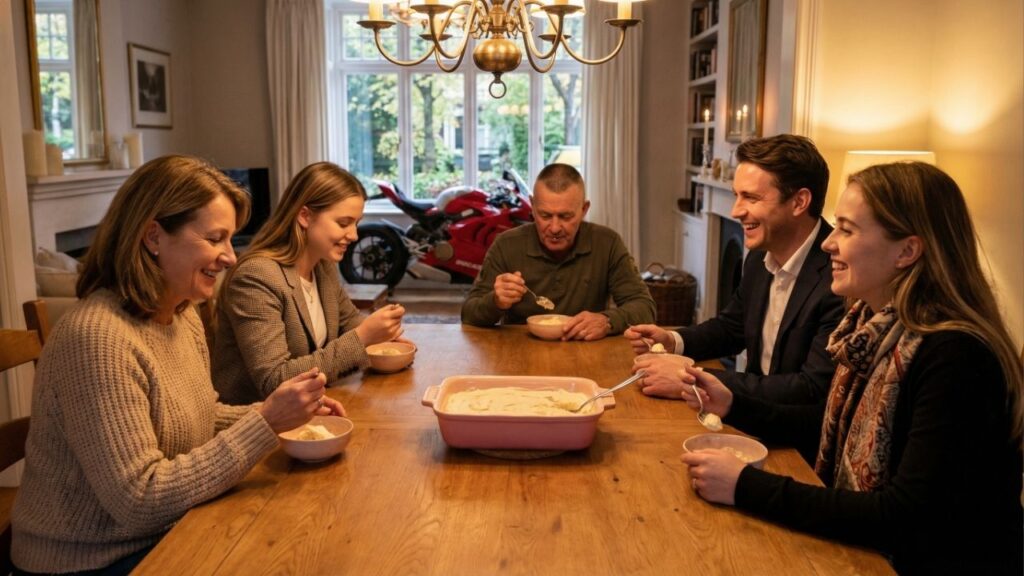 Aprenda a fazer um cremoso danonão caseiro na travessa para sua sobremesa de final do ano