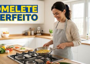 Faça um omelete perfeito com poucos ingredientes em 3 minutos