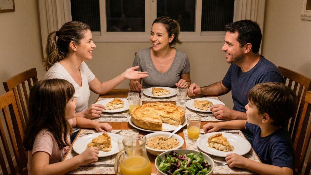 Receita de torta de frango cremosa com catupiry em casa