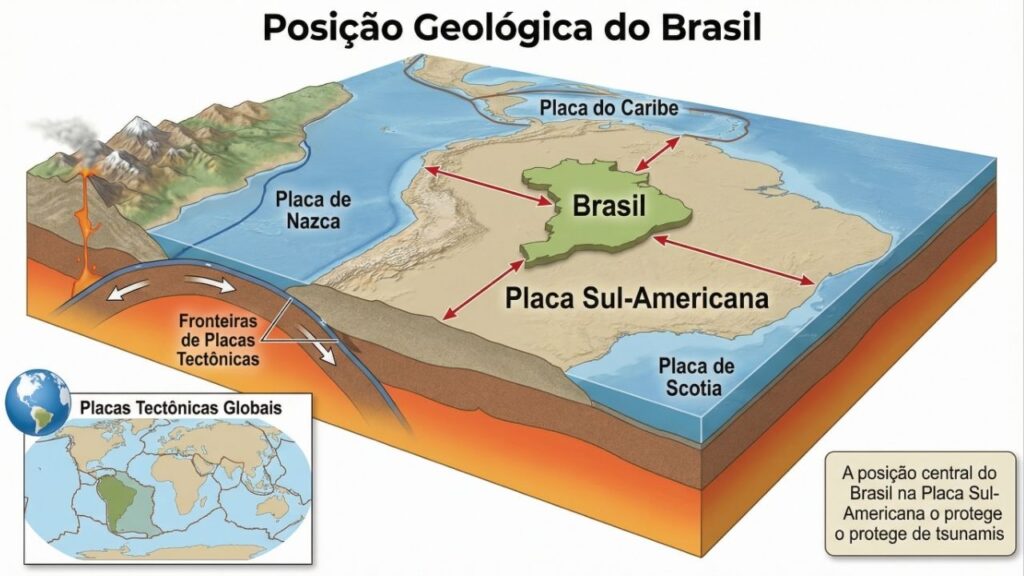 Estes são os verdadeiros motivos do porquê é tão raro ter tsunamis no Brasil