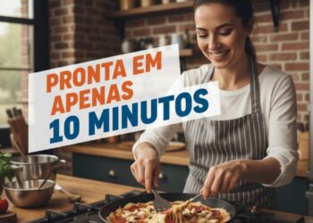 Pizza de frigideira rápida e irresistível pronta em apenas 10 minutos