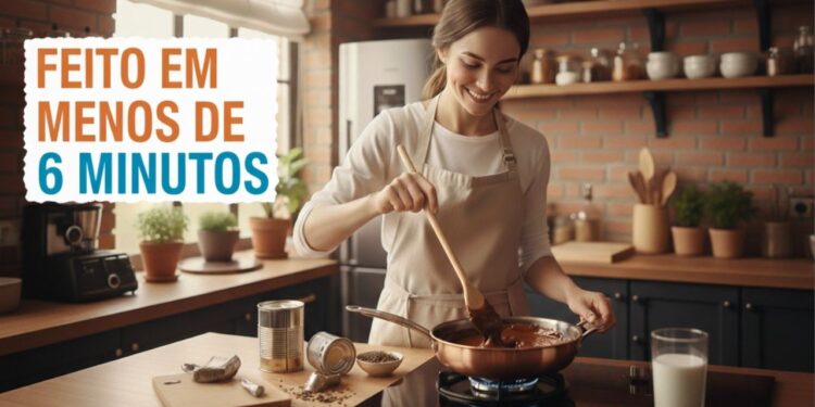 Prepare um delicioso brigadeiro de colher em somente 5 minutos