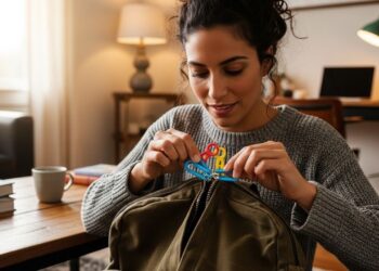 Aprenda de uma vez por todas como arrumar o zíper da sua bolsa com uma presilha de cabelo