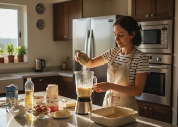 Faça uma deliciosa torta de liquidificador em menos de 60 minutos