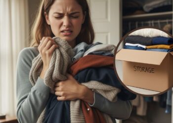 Nem sabão em pó, nem amaciante: esta mistura tira o cheiro de mofo das roupas