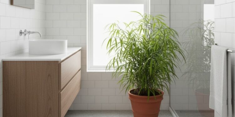 Plantas que mantêm o banheiro livre de insetos e do mau cheiro