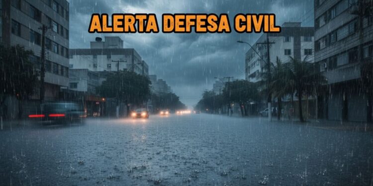 Defesa Civil emite alerta para tempestades na região sudeste