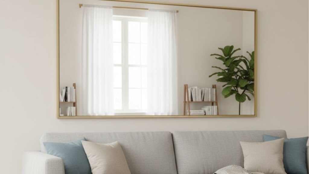 Truques para usar espelhos e ampliar espaços pequenos