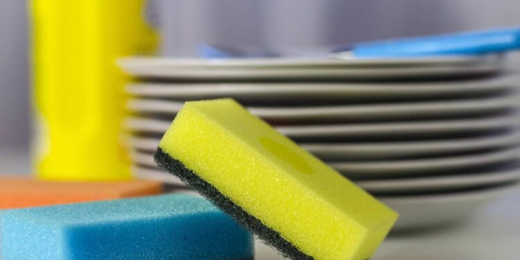 Como higienizar esponjas de cozinha e eliminar bactérias