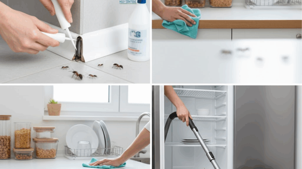 Por que as formigas e as baratas voltam mesmo depois da dedetização?