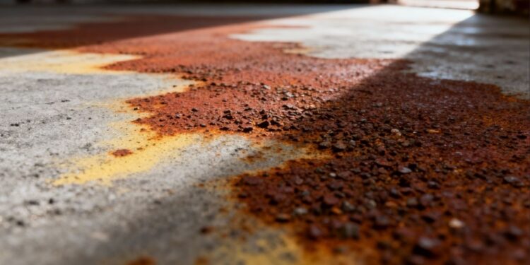 Misturinha poderosa para remover ferrugem do piso e rejunte sem esforço