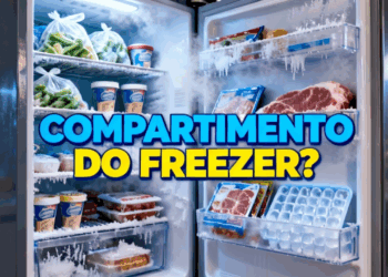 Para que serve o compartimento pequeno do freezer