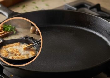 Como evitar que a gordura grude nas panelas após fritar