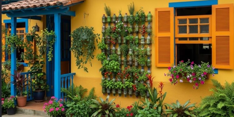 Especialista ensina a melhor forma de ter horta em apartamento usando garrafa PET