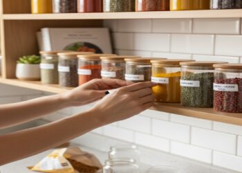 A melhor forma de conservar temperos em potes de vidro em casa