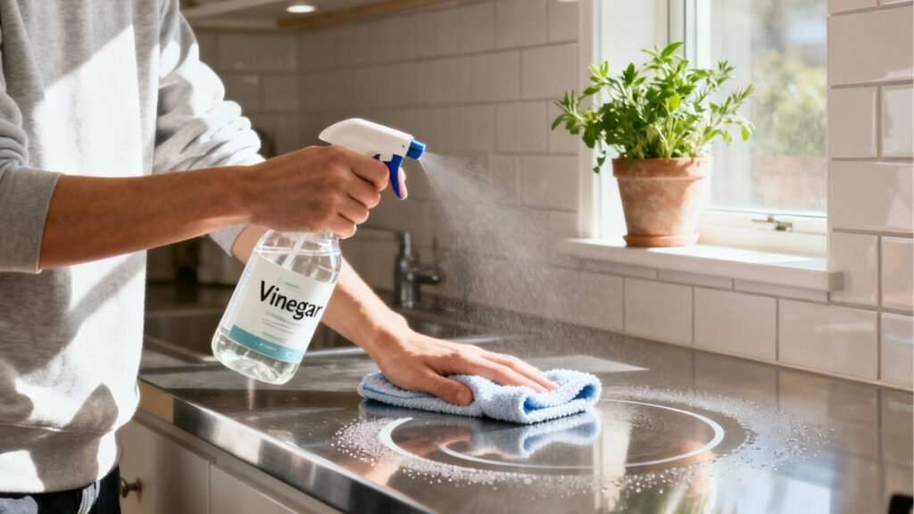 Truque com vinagre elimina o cheiro de fritura da casa