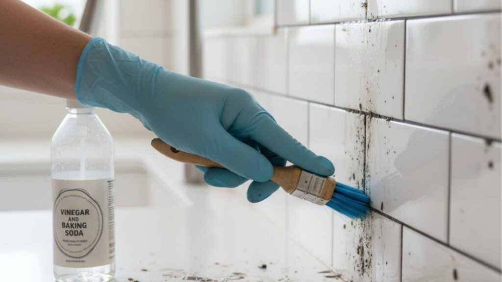 Como acabar com o limo no rejunte utilizando ingredientes da cozinha