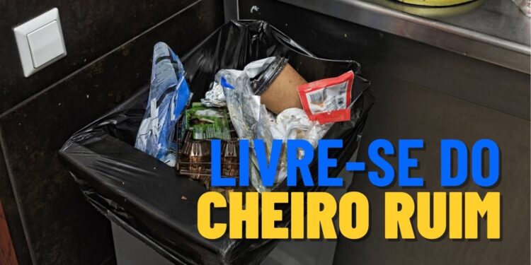 Como eliminar cheiro forte da lixeira sem usar produtos químicos