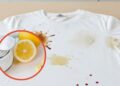 Como tirar manchas de roupa branca usando limão e bicarbonato