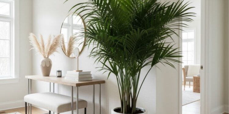 As plantas que embelezam corredores e hall de entrada