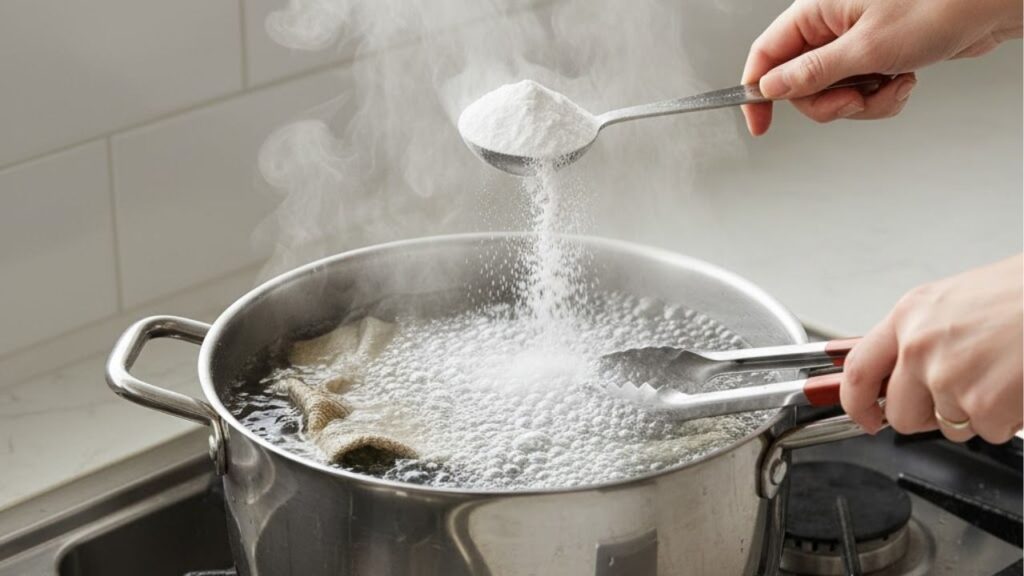 Como evitar pano de prato com cheiro ruim na cozinha