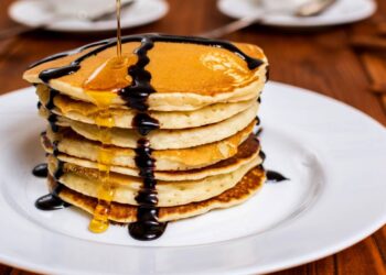 Receita de panqueca americana feita em 9 minutos surpreende qualquer um