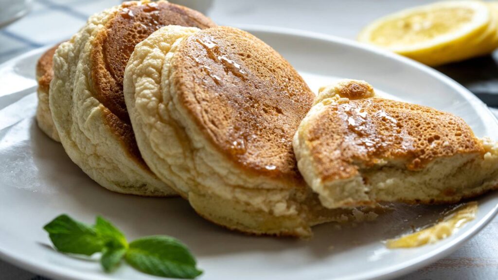 Aprenda a fazer uma cremosa panqueca japonesa em casa