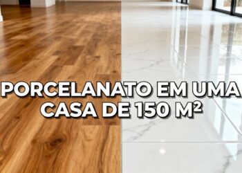 Quanto custa trocar todo o piso de madeira por porcelanato em uma casa de 150 m² em novembro de 2025