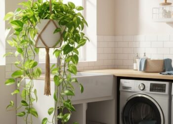 Deixe a área de serviço mais fresca com estas plantas