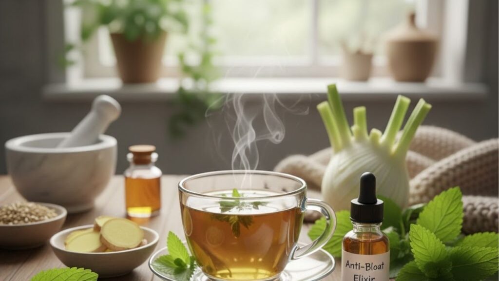 Plantas para diminuir o inchaço abdominal e conter o desconforto