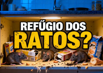 O esconderijo preferido dos ratos dentro de armários e despensas