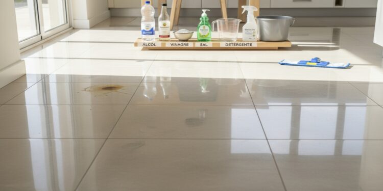Receitinha rápida e barata para deixar o piso de casa brilhando como um brinco