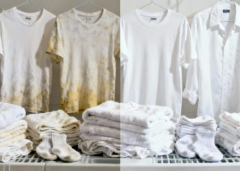 Nem sabão em pó, nem tira-manchas: ingrediente da cozinha clareia roupas brancas