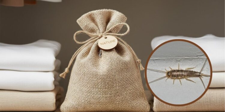 Como um simples sachê natural pode manter seus armários livres de insetos