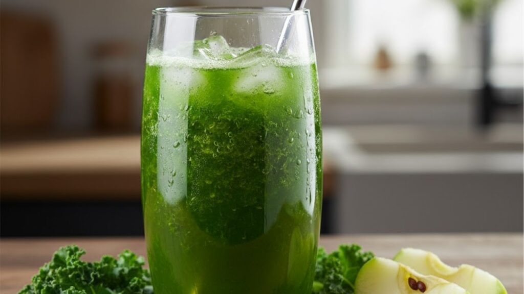 Este suco verde natural é um ótimo aliado para a limpeza do organismo