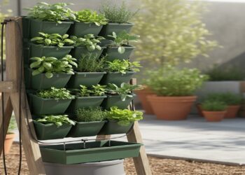 Aprenda a montar uma horta vertical com irrigação e tenha alimentos frescos em casa