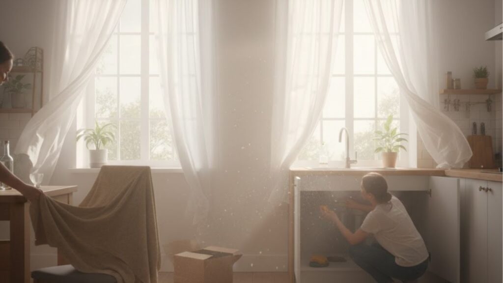 Evite o mofo no armário da cozinha durante o verão