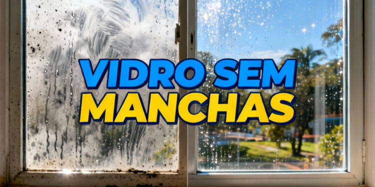 Truque simples para deixar o vidro da janela sem manchas