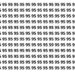 Encontre o número 59 entre os números 95 neste puzzle